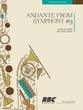 Andante from Symphony No. 9 Concert Band sheet music cover